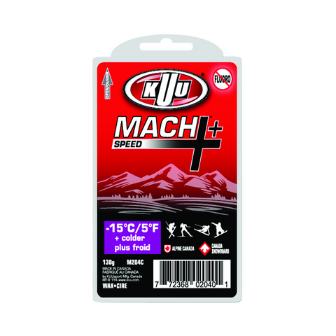 Wax Kuu Mach+ Speed Purple 130g - Genetik Sport