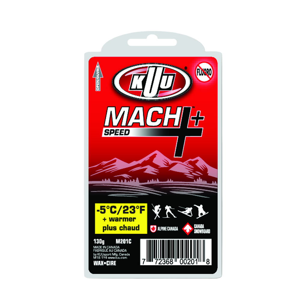 Wax Kuu Mach+ Warm Yellow 130g - Genetik Sport