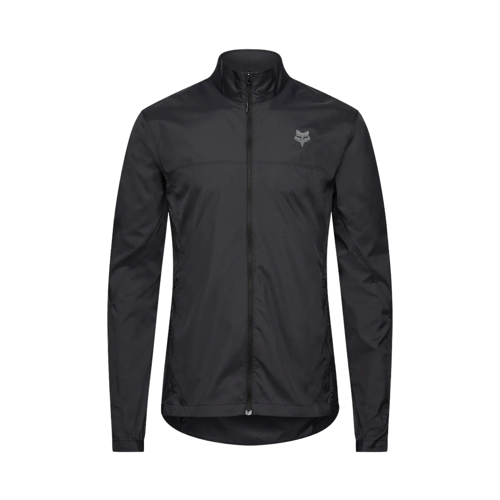 Wind Jacket Fox Mens Ranger - Black - Genetik Sport