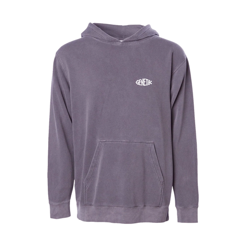 Youth Hoodie Genetik Surfing Berms - Faded Purple