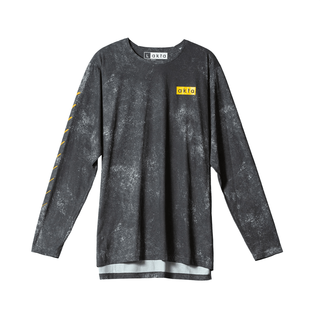 Jersey Akta Mens Trail LS - Stone - Genetik Sport