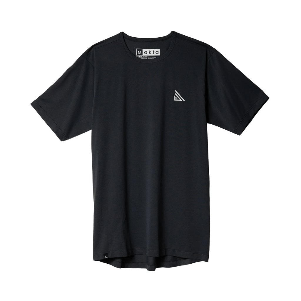 Jersey Akta Mens Trail SS - Black - Genetik Sport
