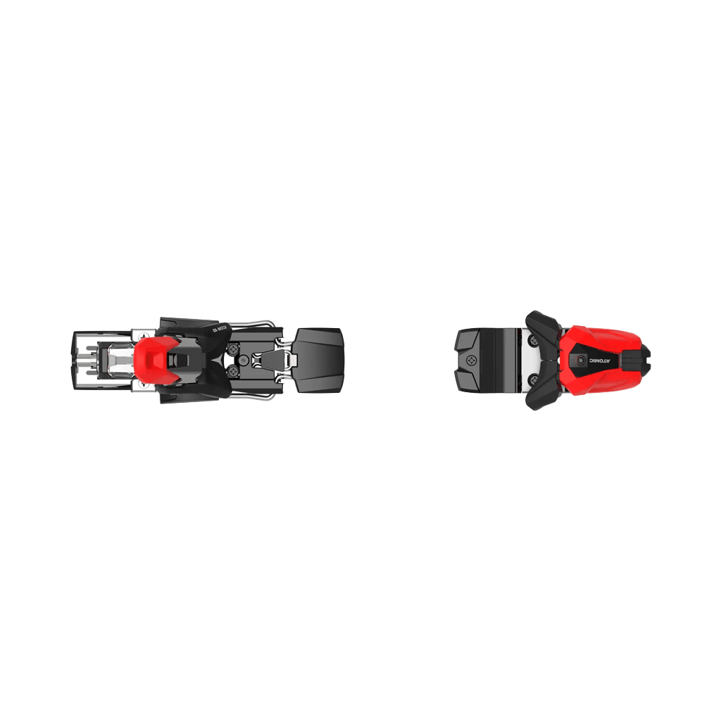 Bindings Atomic NY Icon 10 Brake 75mm - Red/Black - Genetik Sport