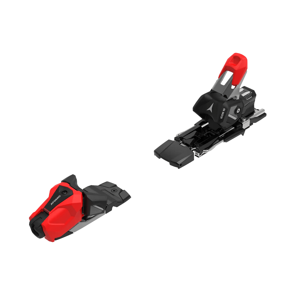 Bindings Atomic NY Icon 10 Brake 75mm - Red/Black - Genetik Sport