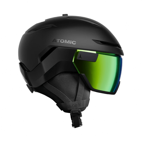 Helmet Atomic Savor GT Visor HD - Black - Genetik Sport