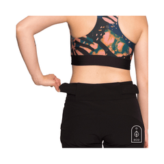 Shorts Brava Womens MTB - Black - Genetik Sport