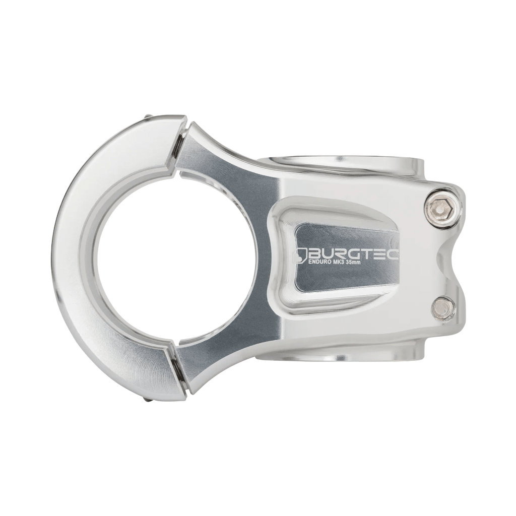 Stem Burgtec Enduro MK3 35mm/35mm - Rhodium Silver - Genetik Sport