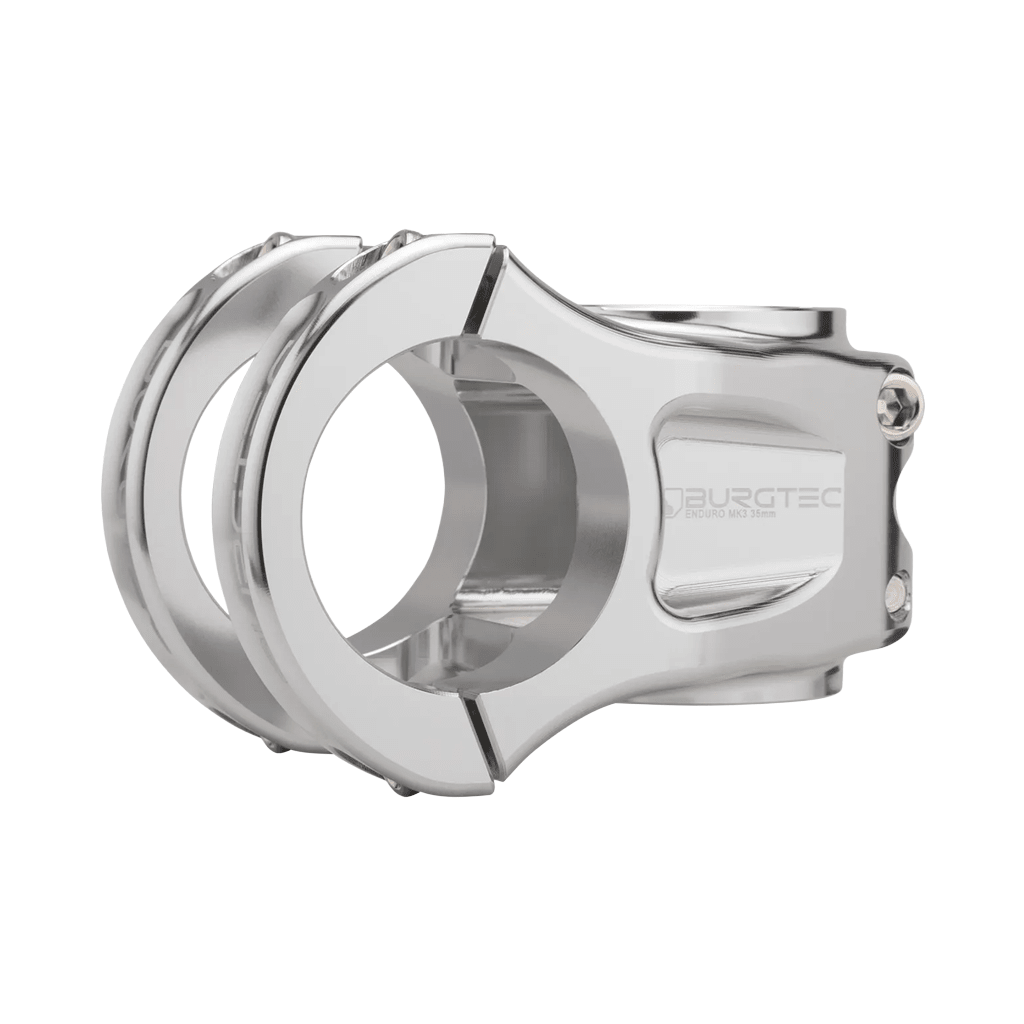 Stem Burgtec Enduro MK3 35mm/35mm - Rhodium Silver - Genetik Sport