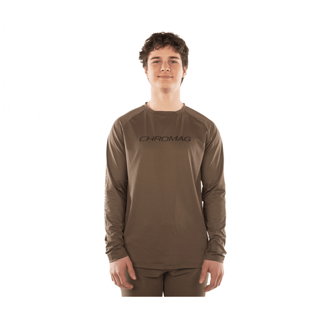 Jersey Chromag Mens Dominion LS - Falcon - Genetik Sport