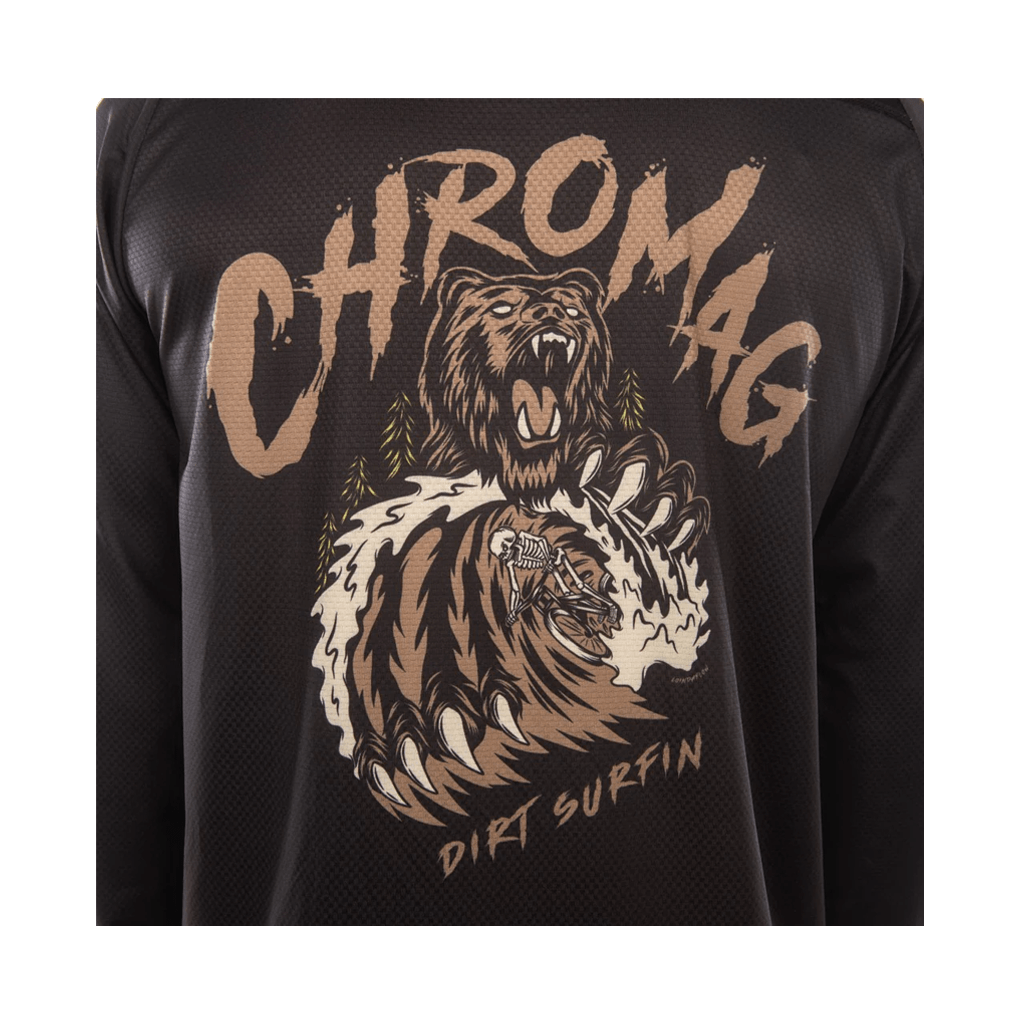 Jersey Chromag Mens Dominion LS - Sorge - Genetik Sport