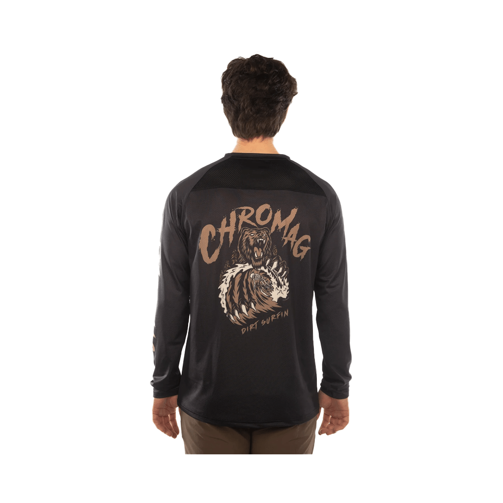 Jersey Chromag Mens Dominion LS - Sorge - Genetik Sport