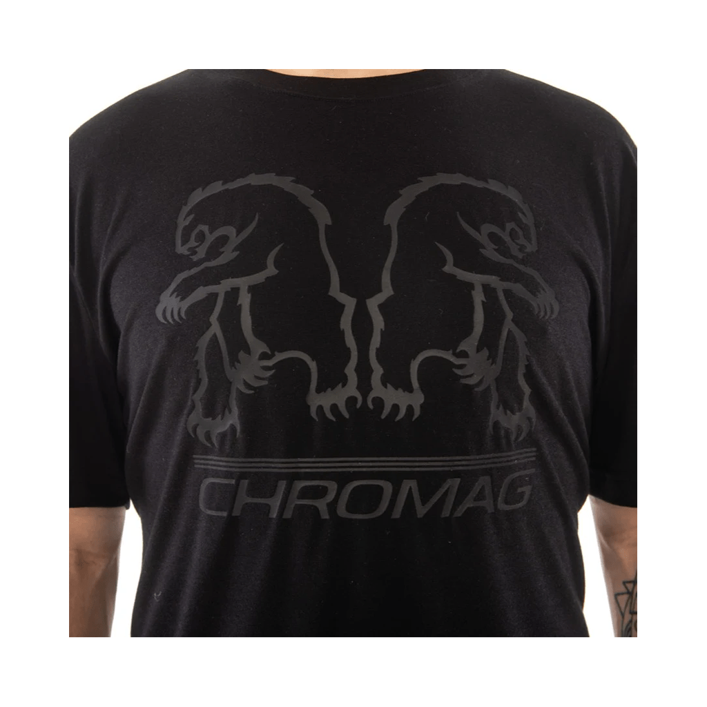 Tee Chromag Key - Reflect Black - Genetik Sport