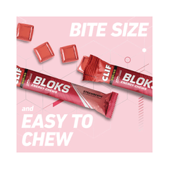 Bloks Energy Chews Clif Strawberry - Genetik Sport