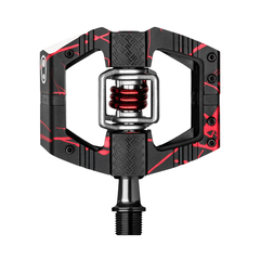 Pedals Crankbrothers Mallet E LS Clip - in - Red Splatter - Genetik Sport
