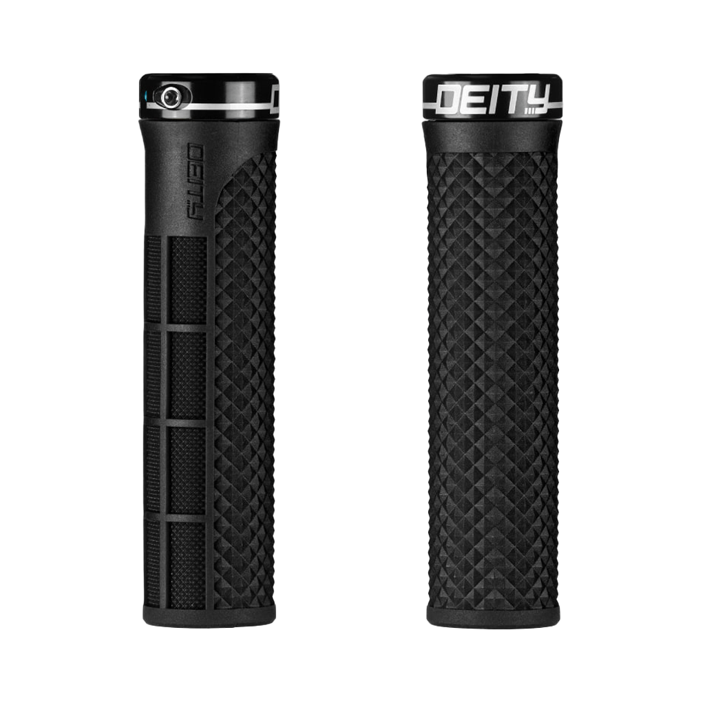 Grips Deity LockJaw Grips 132mm - Black - Genetik Sport
