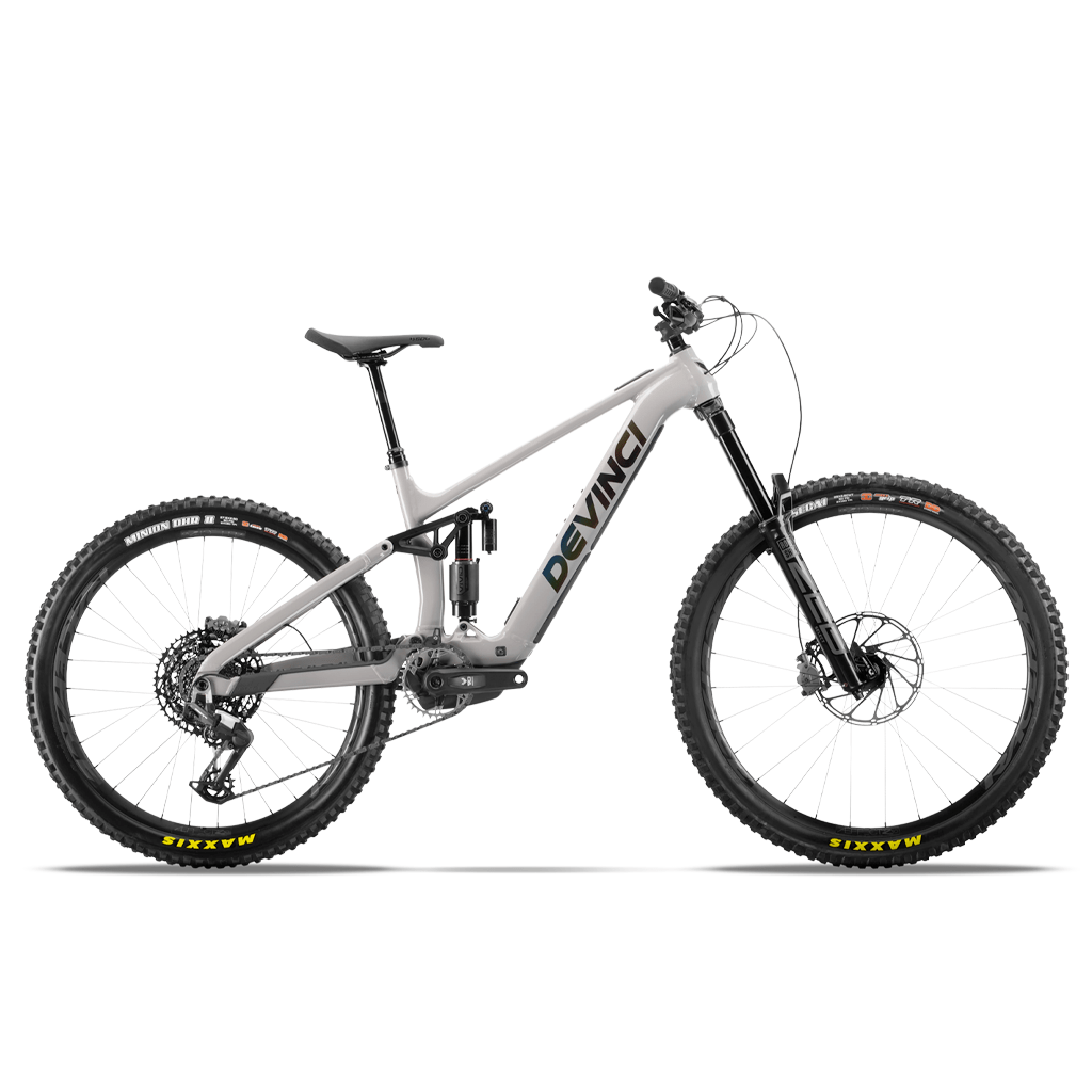 E - Bike Devinci E - Spartan Lite AL Eagle 90 12S - Holograyphic - Genetik Sport