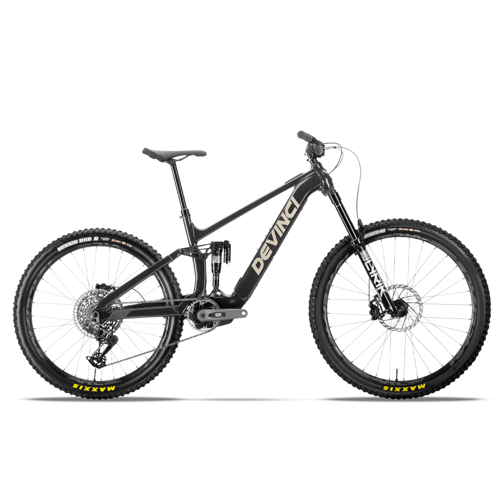 E - Bike Devinci E - Troy Lite AL GX AXS MX - Night Crow - Genetik Sport