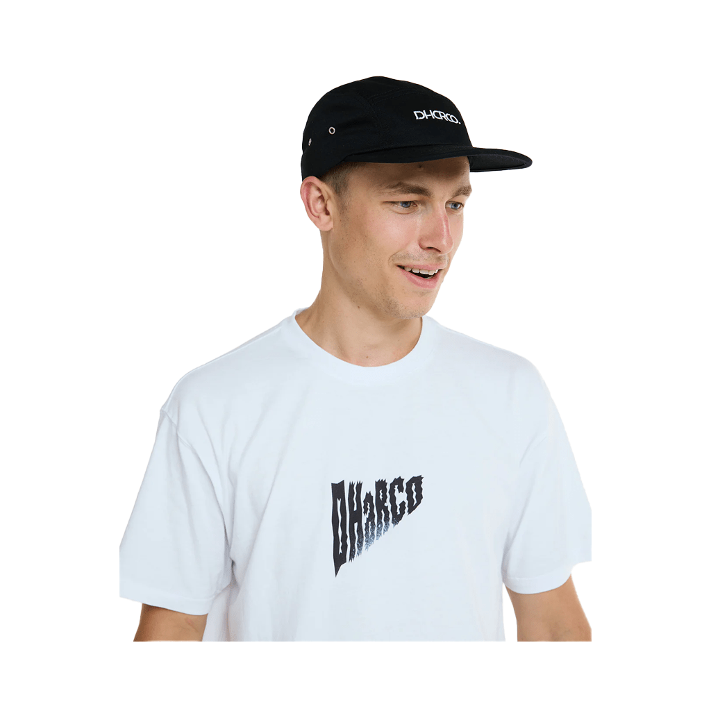 Cap DHaRCO 5 Panel - Black - Genetik Sport