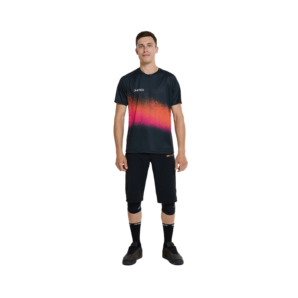 Jersey DHaRCO Mens SS - Black Snake - Genetik Sport