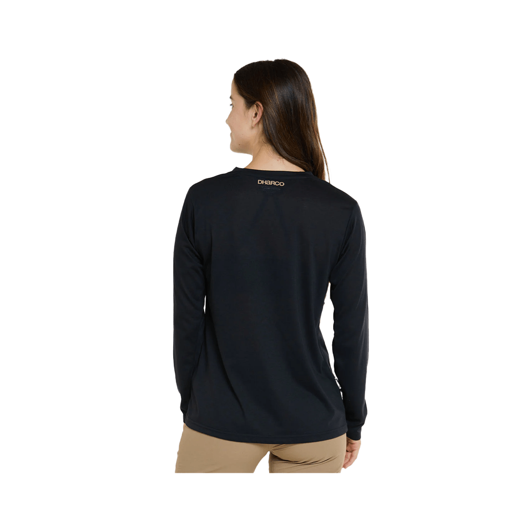 Jersey DHaRCO Womens Tech LS - Black - Genetik Sport