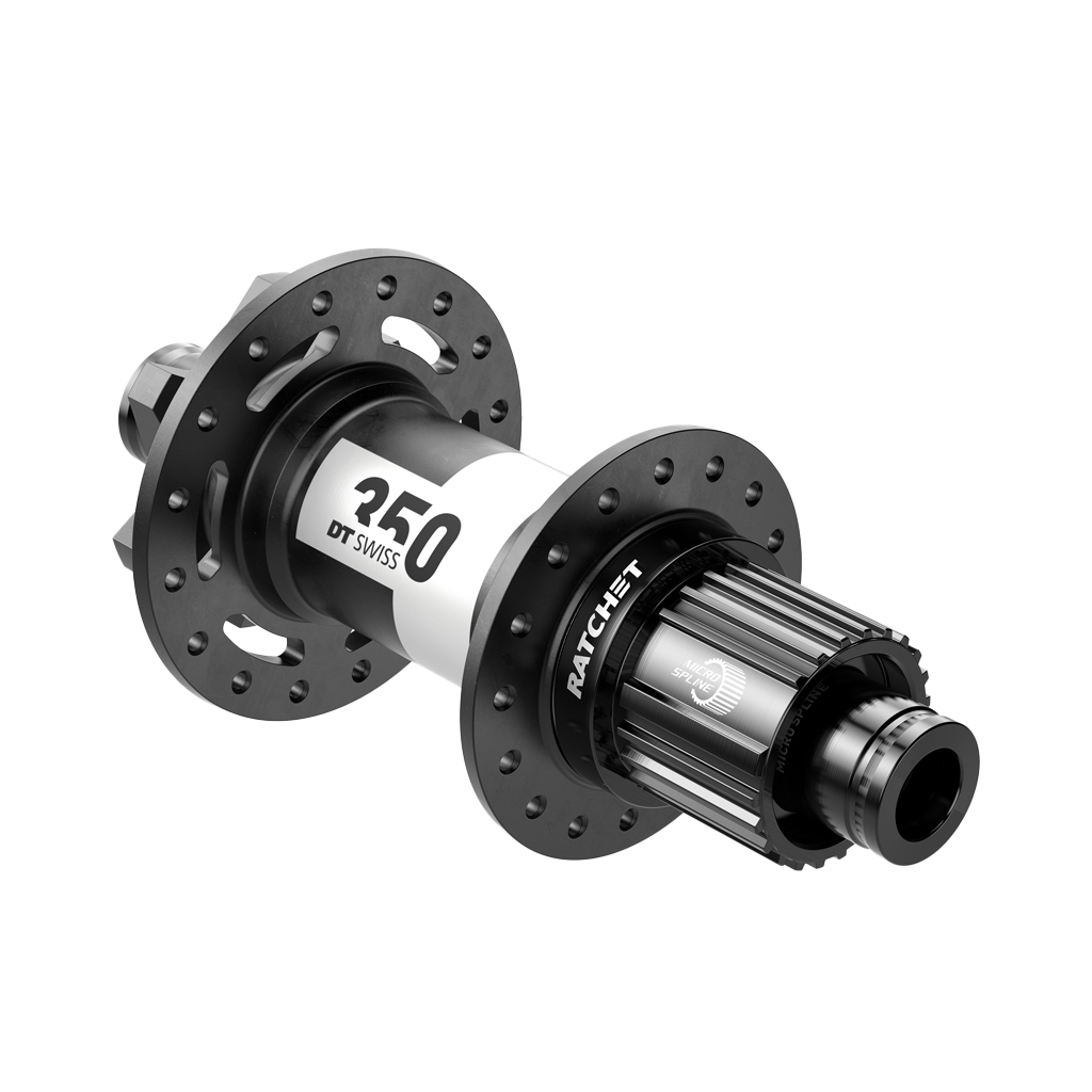 Hub DT Swiss 350 Rear 6 Bolts 12/157mm Microspline 32h - Genetik Sport