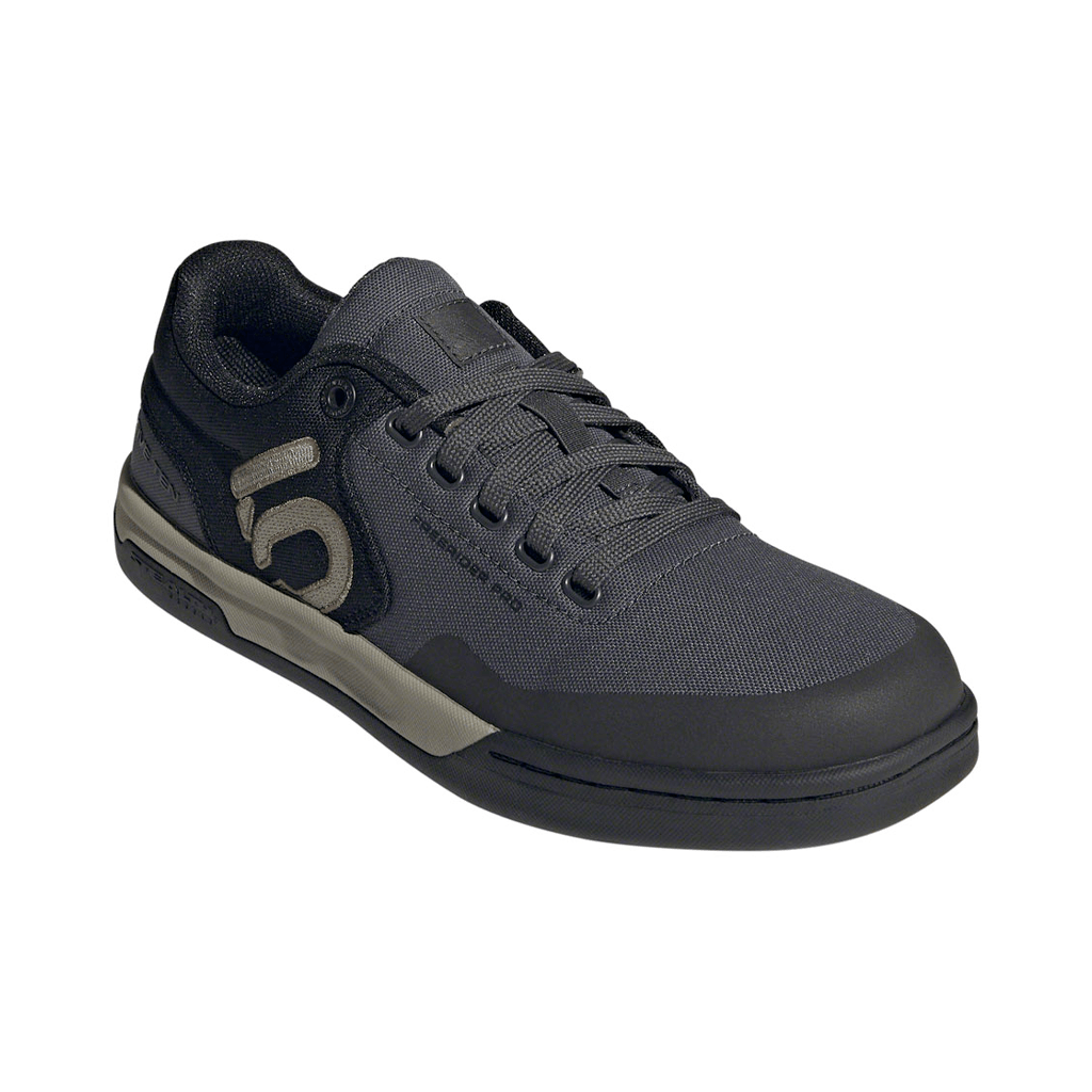 Shoes Five Ten Freerider Pro Canvas Flat - Grey / Silver / Black - Genetik Sport