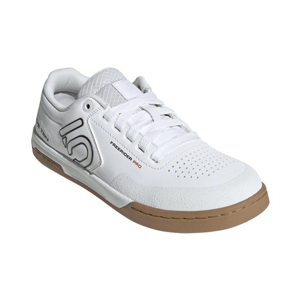 Shoes Five Ten Freerider Pro Flat - White / Black / Red - Genetik Sport