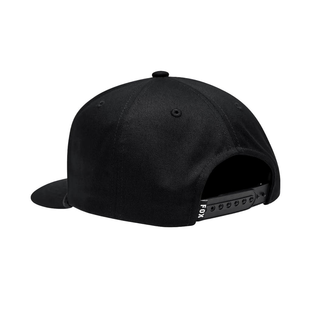 Cap Fox Head Rope - Black / Black - Genetik Sport