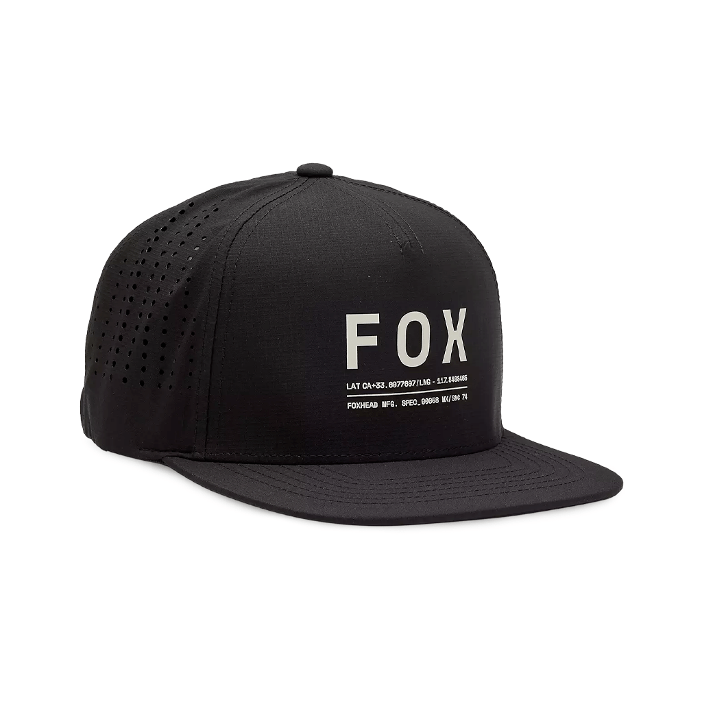 Cap Fox Non Stop Tech Snapback - Black - Genetik Sport