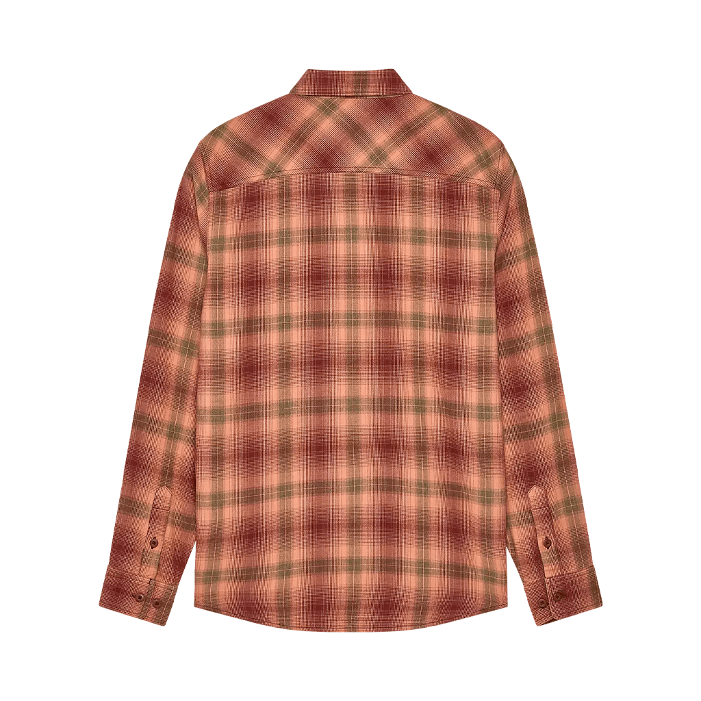 Flannel Fox Mens Survivalist - Rust - Genetik Sport