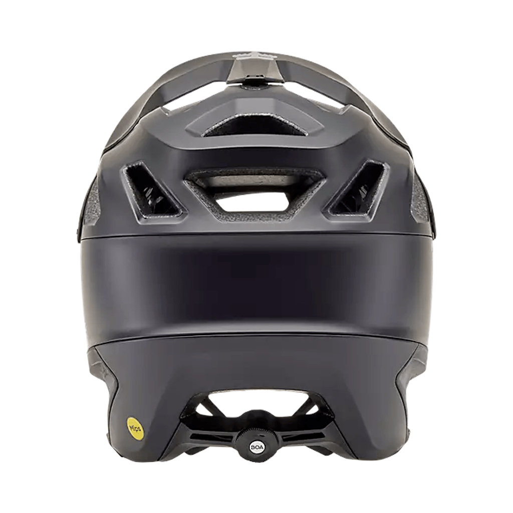 Helmet Fox Dropframe Pro - Matte Black - Genetik Sport