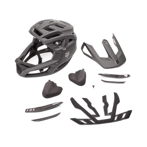 Helmet Fox Proframe RS - Matte Black - Genetik Sport