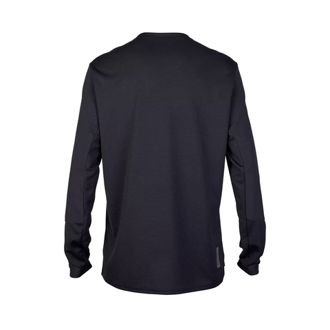 Jersey Fox Mens Defend LS - Black - Genetik Sport