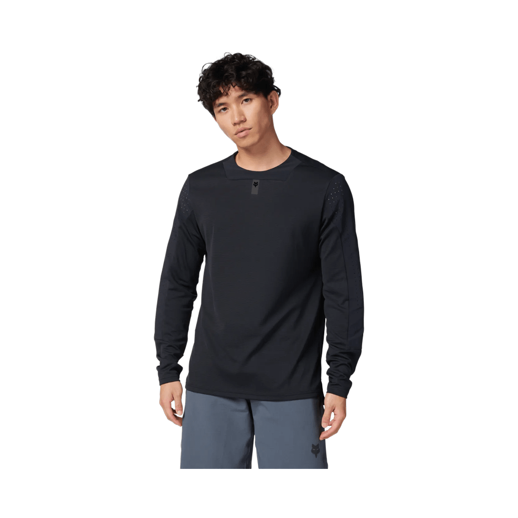 Jersey Fox Mens Defend SS - Black - Genetik Sport