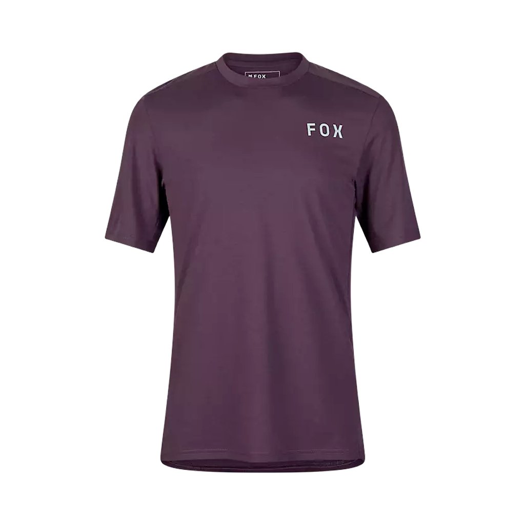 Jersey Fox Mens Ranger Alyn Drirelease SS - Dark Purple - Genetik Sport