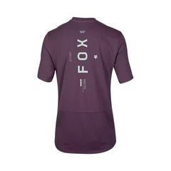 Jersey Fox Mens Ranger Alyn Drirelease SS - Dark Purple - Genetik Sport