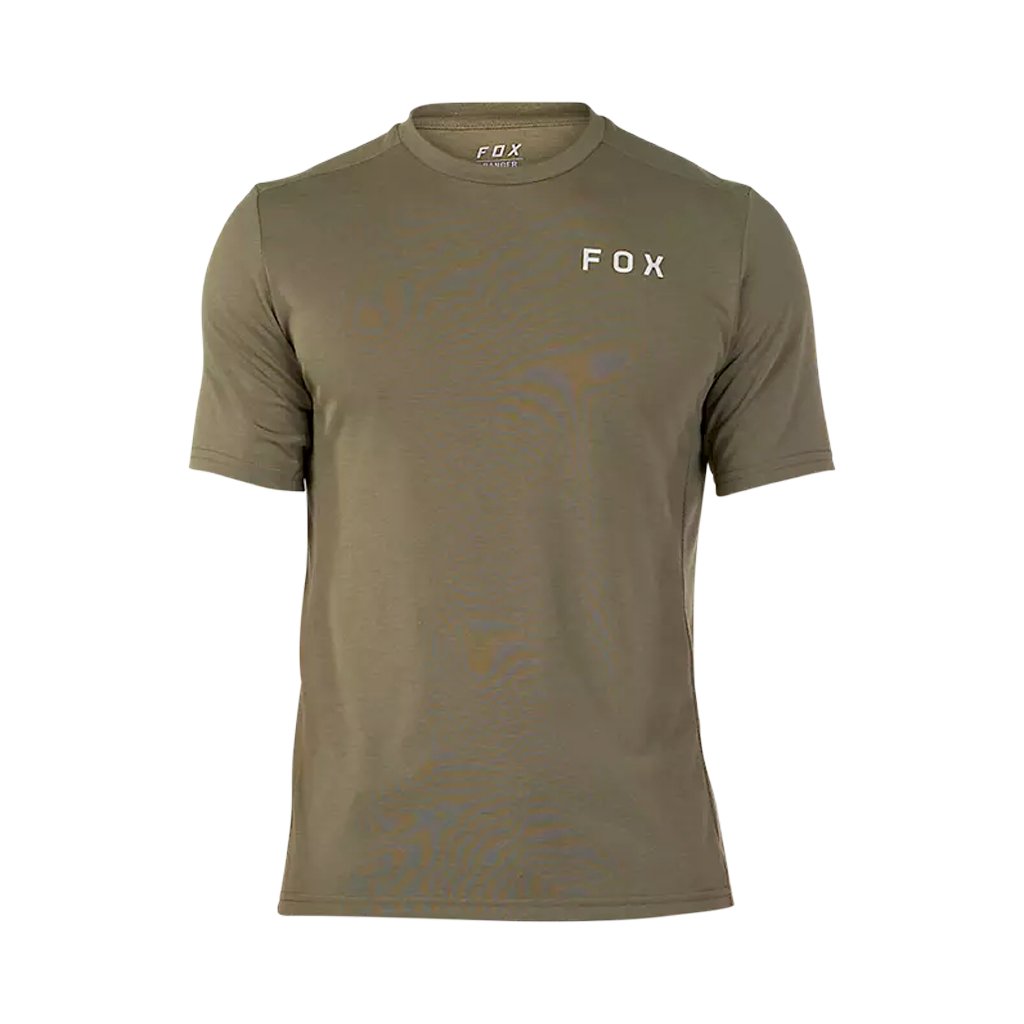 Jersey Fox Mens Ranger Alyn Drirelease SS - Olive Green - Genetik Sport