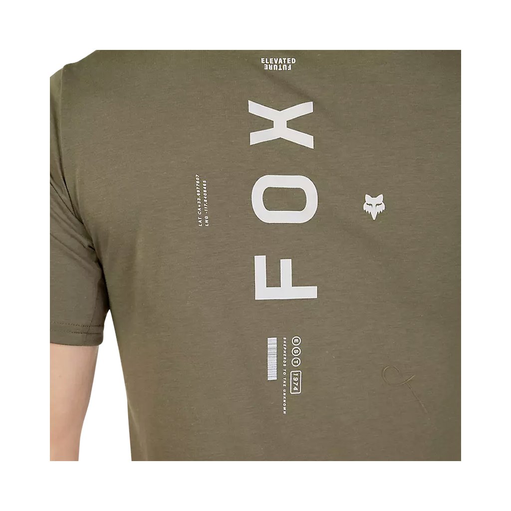Jersey Fox Mens Ranger Alyn Drirelease SS - Olive Green - Genetik Sport
