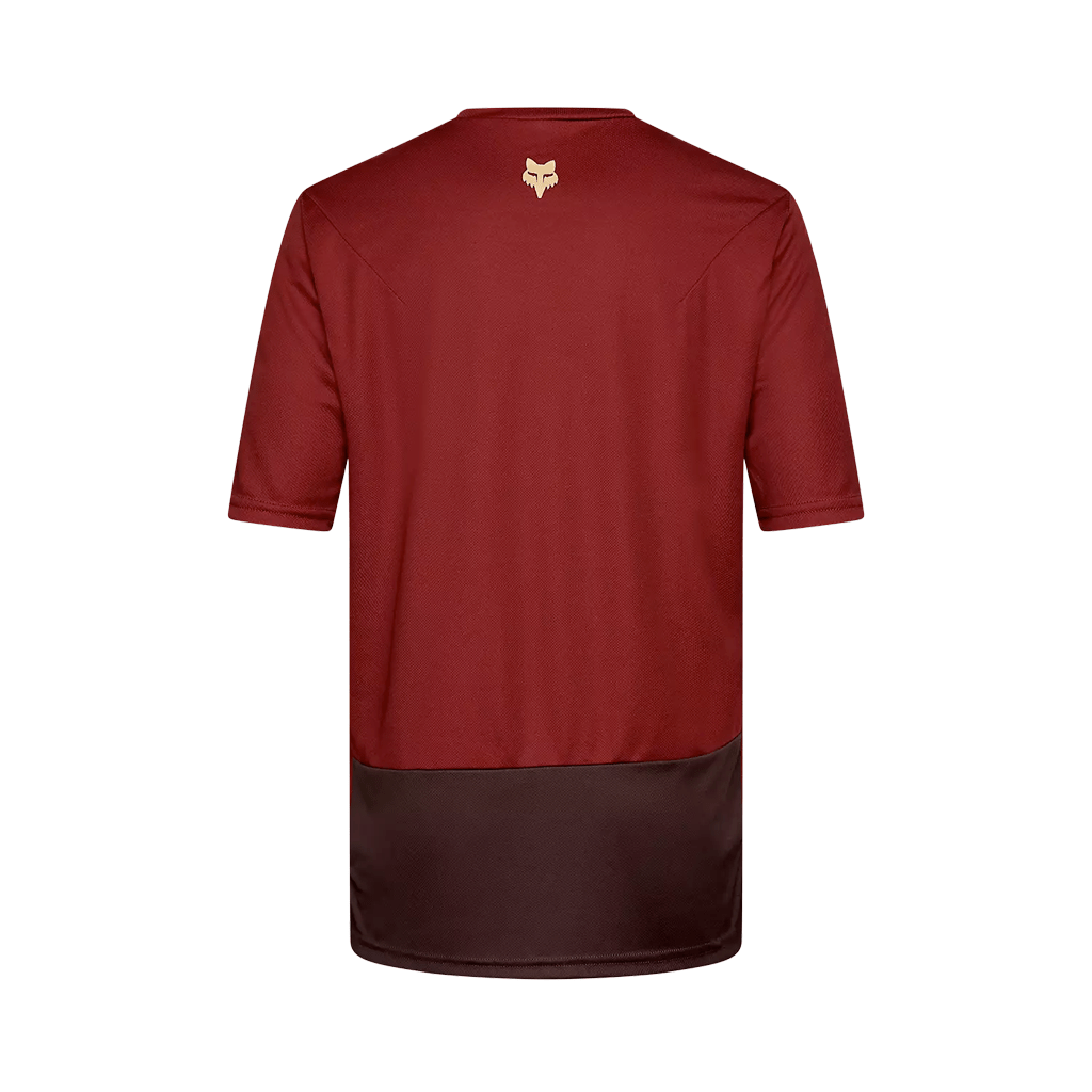 Jersey Fox Mens Ranger Wordmark SS - Rust - Genetik Sport
