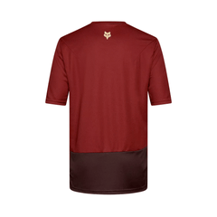 Jersey Fox Mens Ranger Wordmark SS - Rust - Genetik Sport