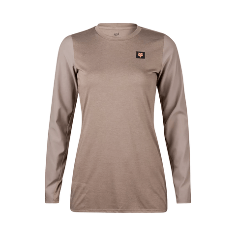 Jersey Fox Womens Ranger Off Road - Taupe - Genetik Sport