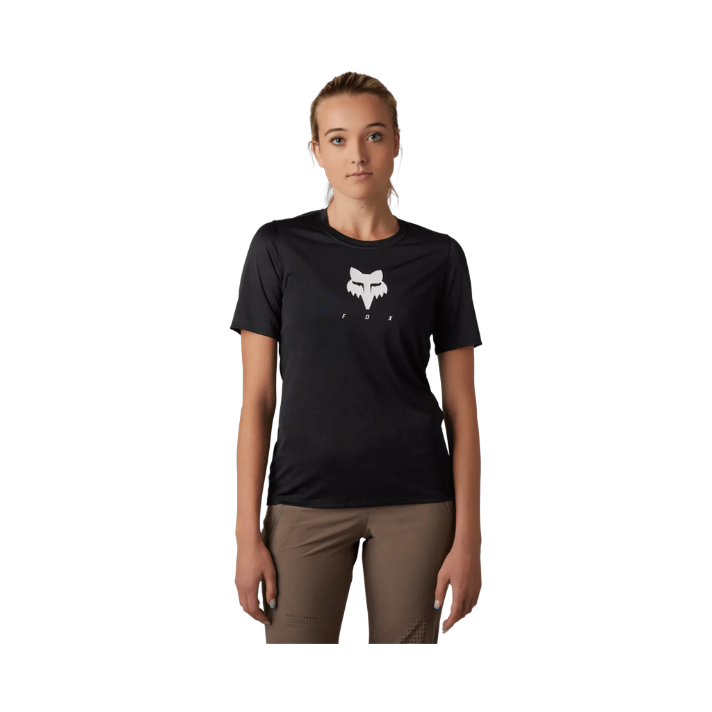 Jersey Fox Womens Ranger TruDri SS - Black - Genetik Sport