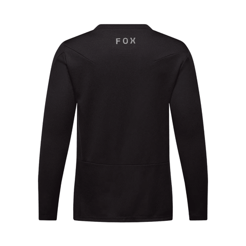 Jersey Fox Youth Ranger LS Fox Head - Black - Genetik Sport