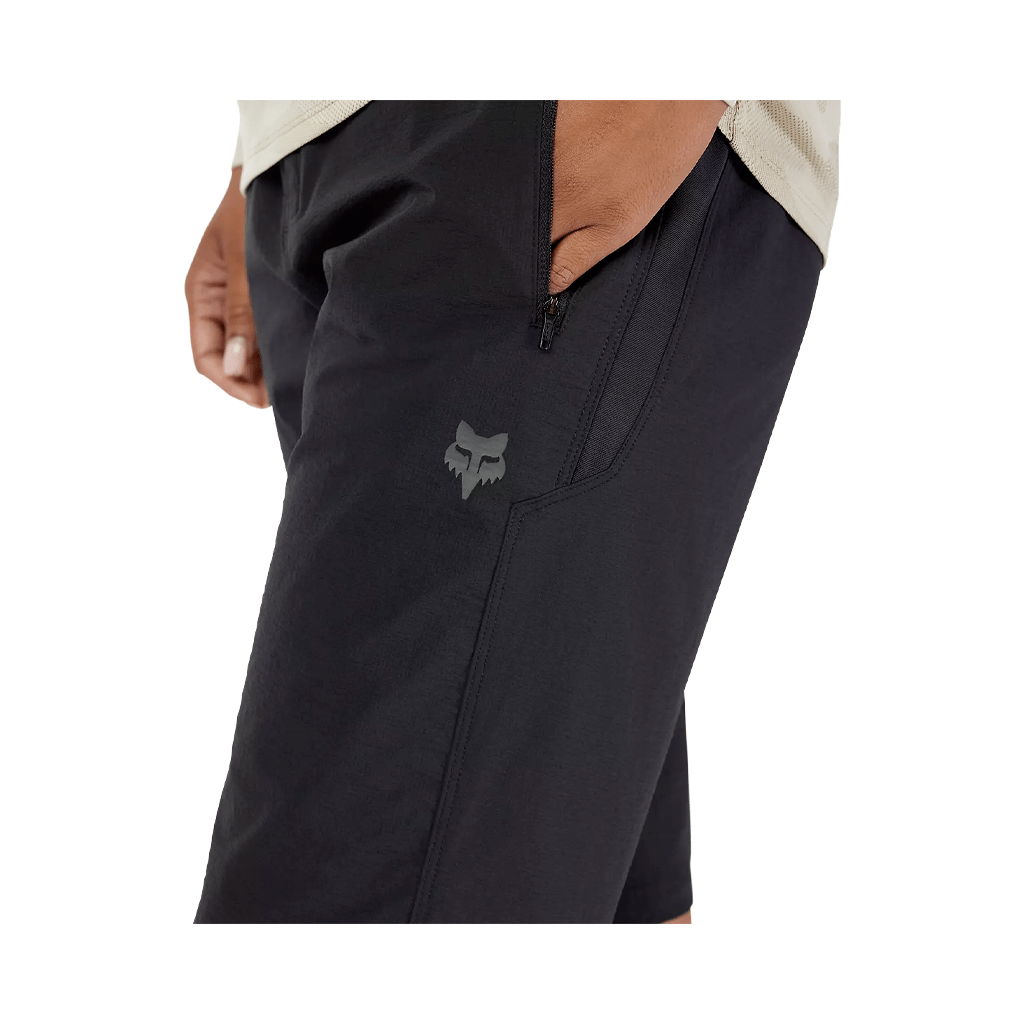 Shorts Fox Womens Ranger with Liner - Black - Genetik Sport