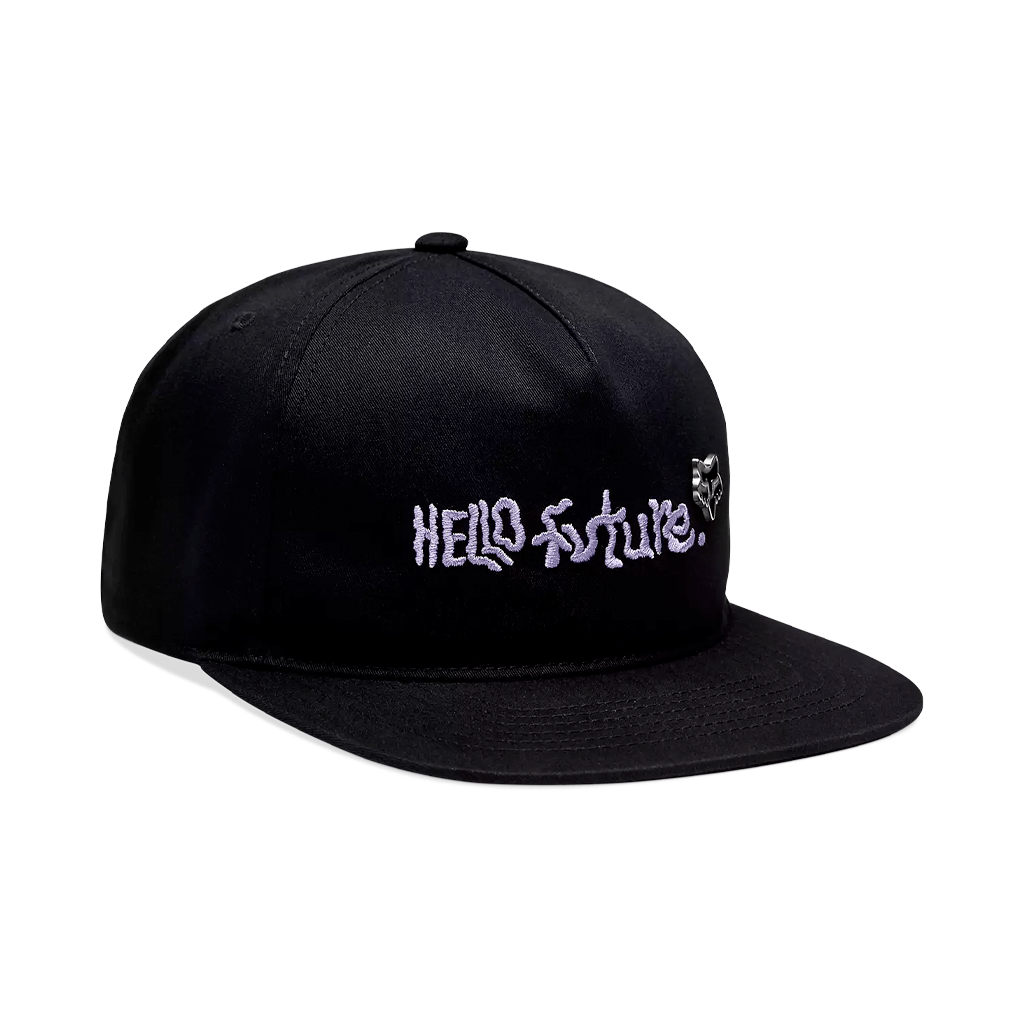 Snapback Fox Hello Future - Black - Genetik Sport
