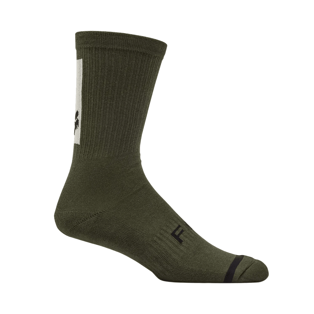 Socks Fox Defend 8'' - Olive Green - Genetik Sport
