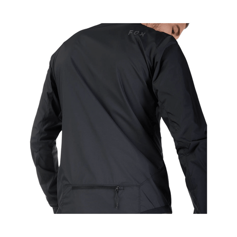 Wind Jacket Fox Mens Ranger - Black - Genetik Sport