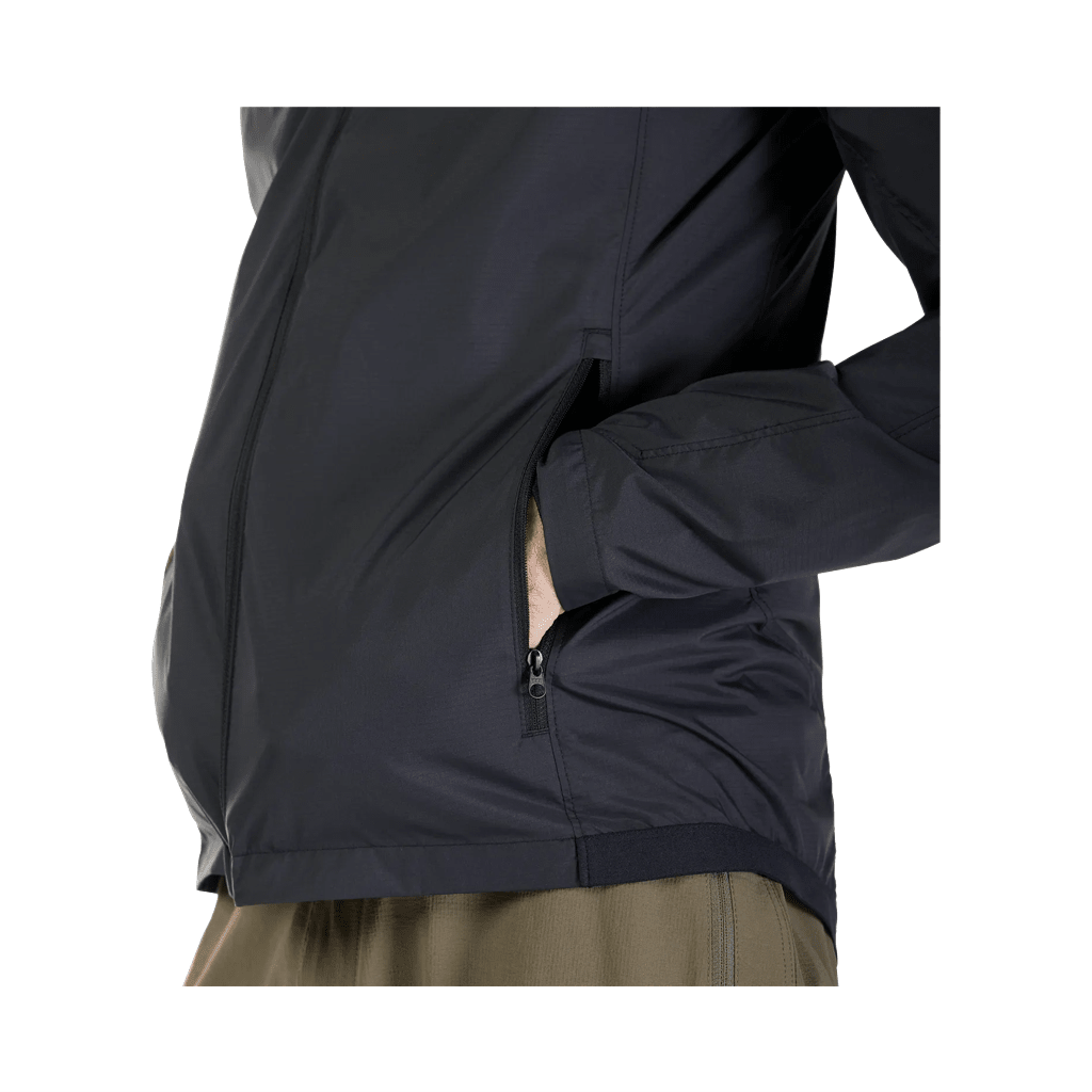 Wind Jacket Fox Mens Ranger - Black - Genetik Sport