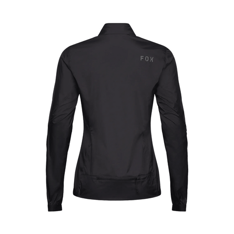Wind Jacket Fox Womens Ranger - Black - Genetik Sport