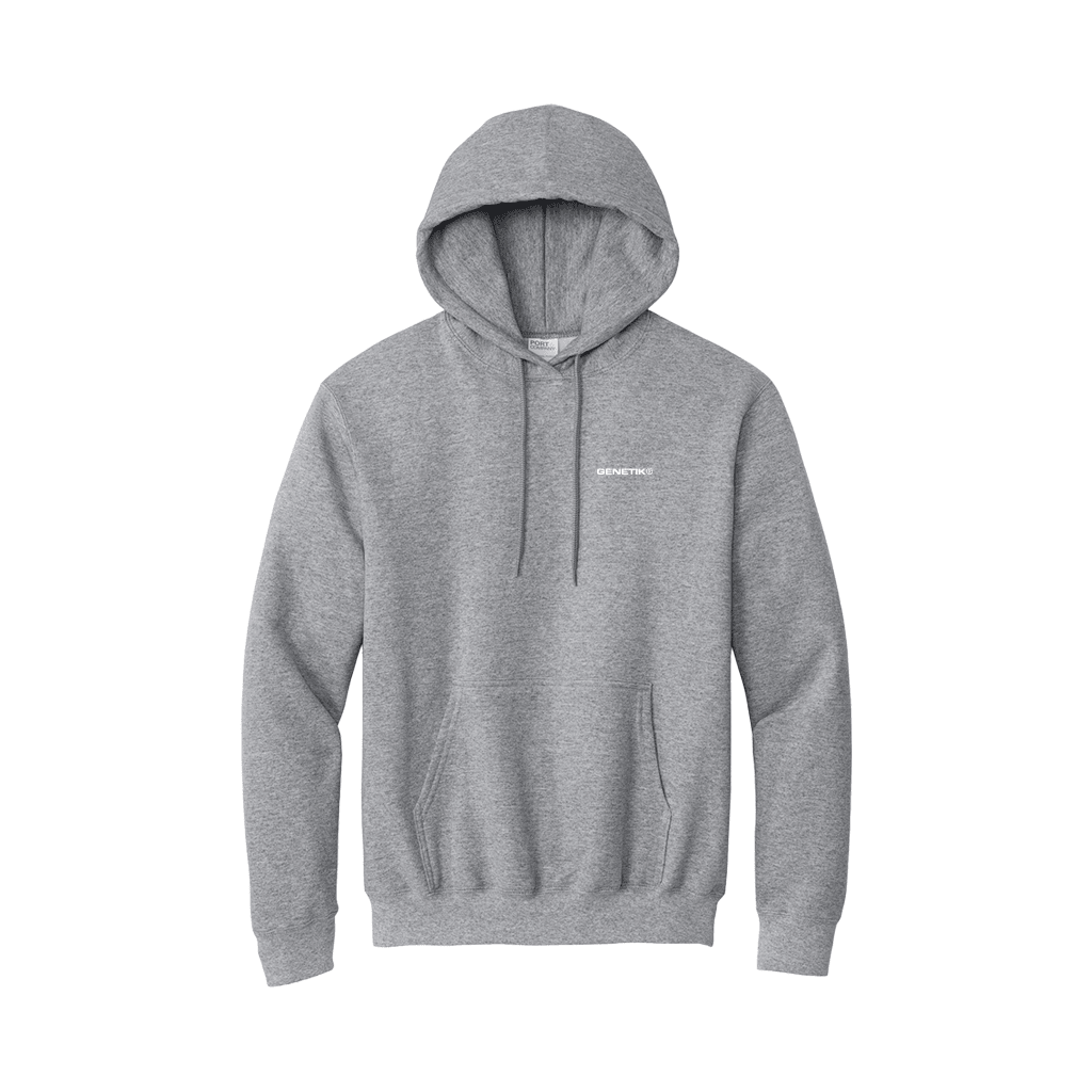 Hoodie Genetik Chase The Loam - Heather Grey - Genetik Sport